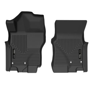 Nissan Frontier Floor Mats - Front - Husky Liners - X-act Contour - Black - 2022+